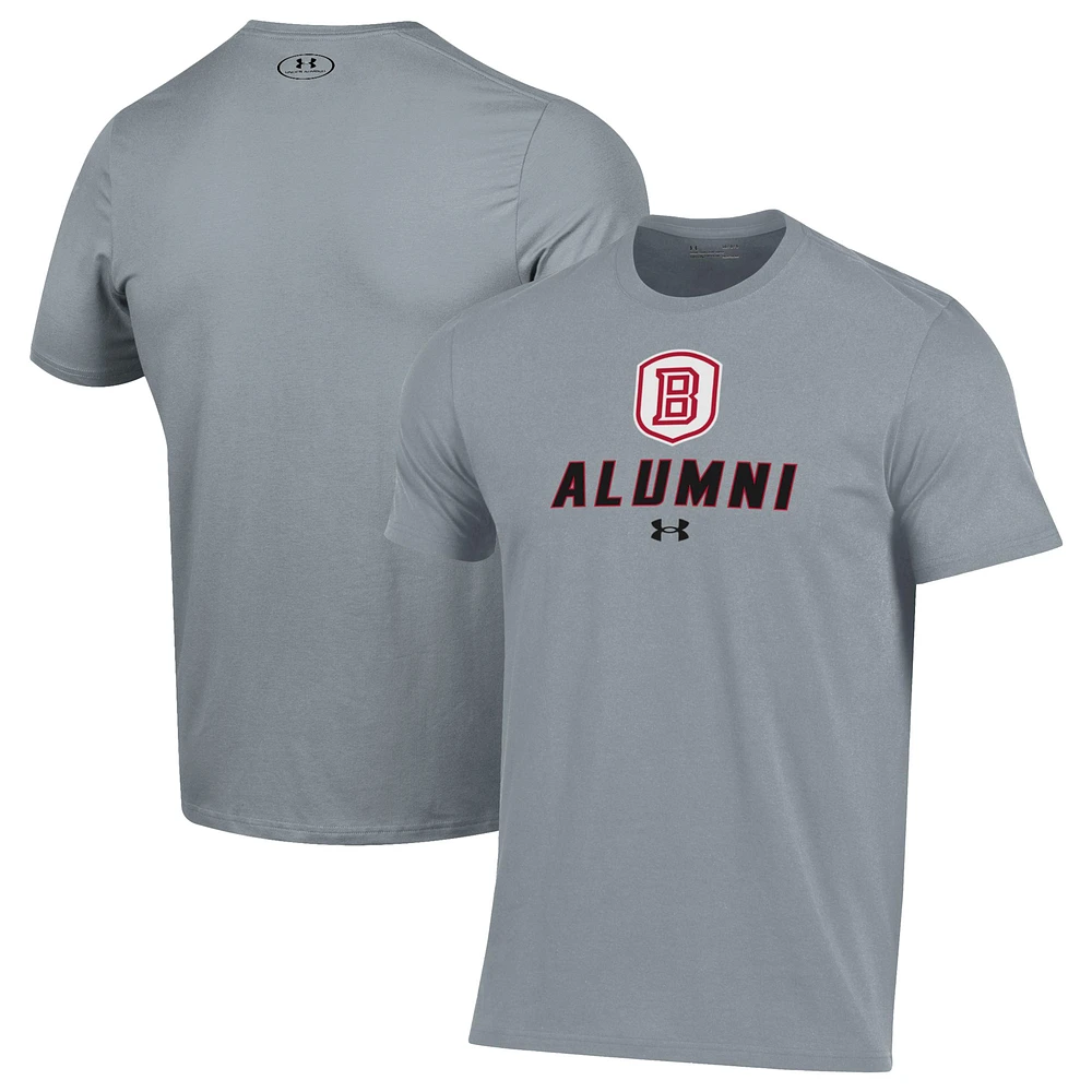 Men's Under Armour Gray Bradley Braves Alumni Performance T-Shirt