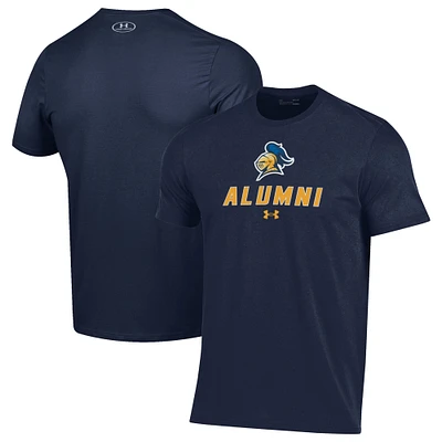 Men's Under Armour Navy Carleton Knights Alumni Performance T-Shirt