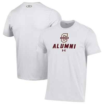 Men's Under Armour White Charleston Cougars Alumni Performance T-Shirt