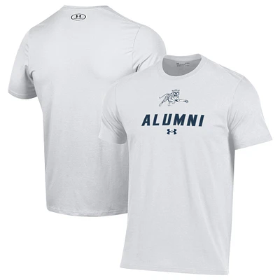 Men's Under Armour White Jackson State Tigers Alumni Performance T-Shirt