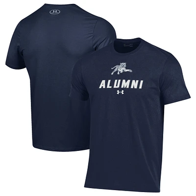 Men's Under Armour Navy Jackson State Tigers Alumni Performance T-Shirt