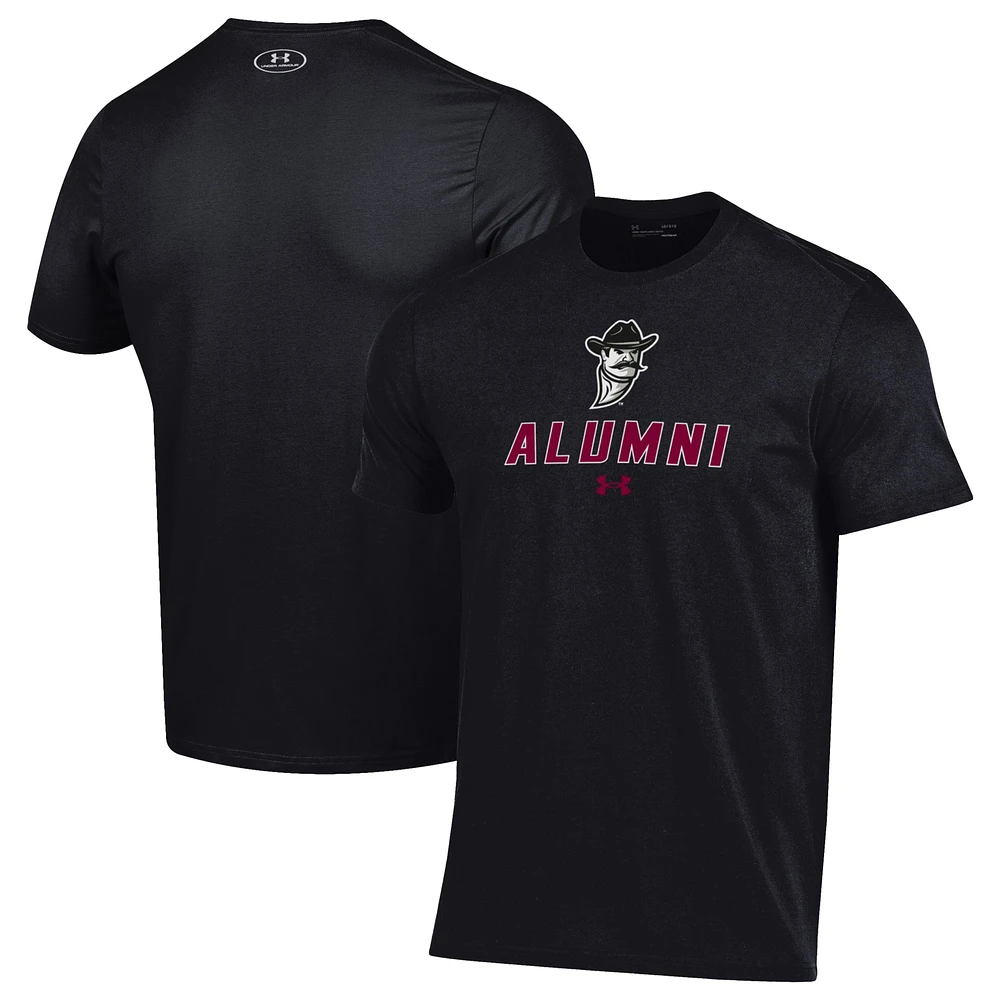 Men's Under Armour Black New Mexico State Aggies Alumni Performance T-Shirt
