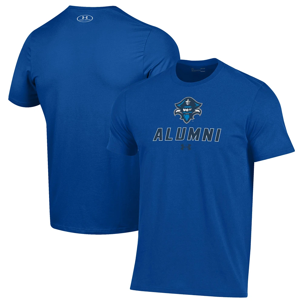 Men's Under Armour Blue New Orleans Privateers Alumni Performance T-Shirt