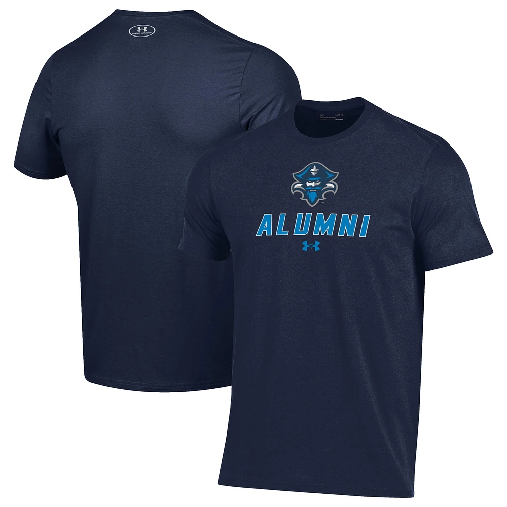 Men's Under Armour Navy New Orleans Privateers Alumni Performance T-Shirt