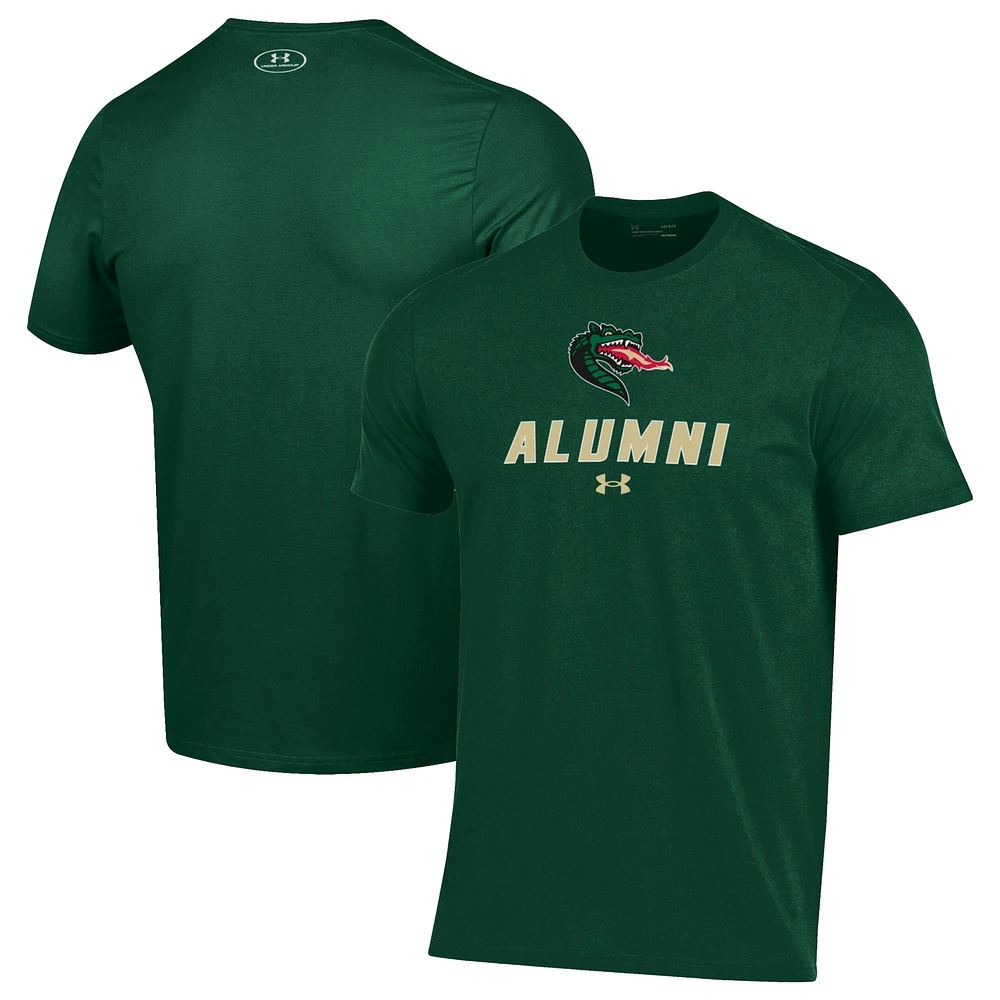 Men's Under Armour Green UAB Blazers Alumni Performance T-Shirt