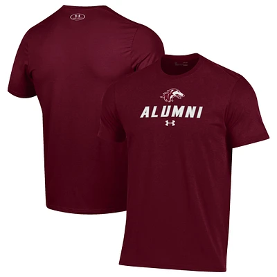 Men's Under Armour  Maroon Southern Illinois Salukis Alumni Performance T-Shirt