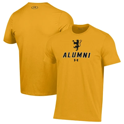 Men's Under Armour Gold St. Olaf Oles Alumni Performance T-Shirt
