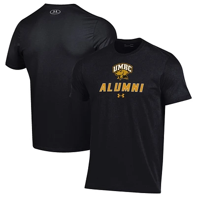 Men's Under Armour Black University of Maryland Baltimore Alumni Performance T-Shirt