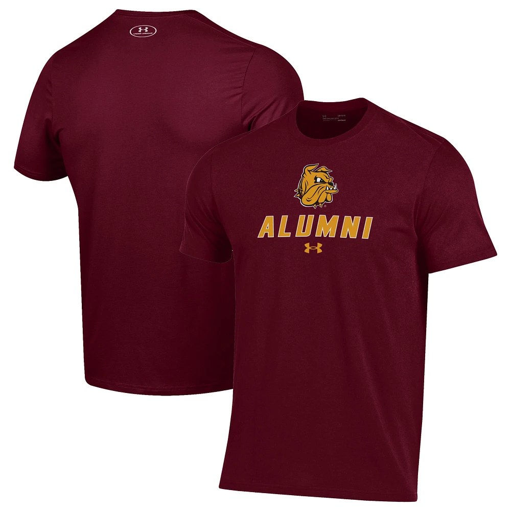 Men's Under Armour Maroon Minnesota Duluth Bulldogs Alumni Performance T-Shirt