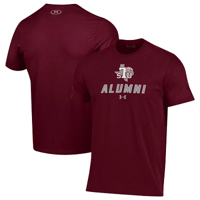 Men's Under Armour Maroon Texas Southern Tigers Alumni Performance T-Shirt