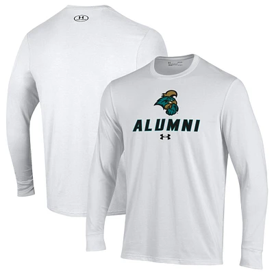 Men's Under Armour Coastal Carolina Chanticleers Alumni Performance Long Sleeve T-Shirt