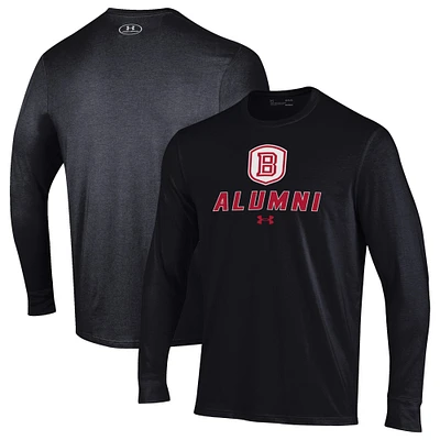 Men's Under Armour Bradley Braves Alumni Performance Long Sleeve T-Shirt
