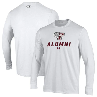 Men's Under Armour Fordham Rams Alumni Performance Long Sleeve T-Shirt