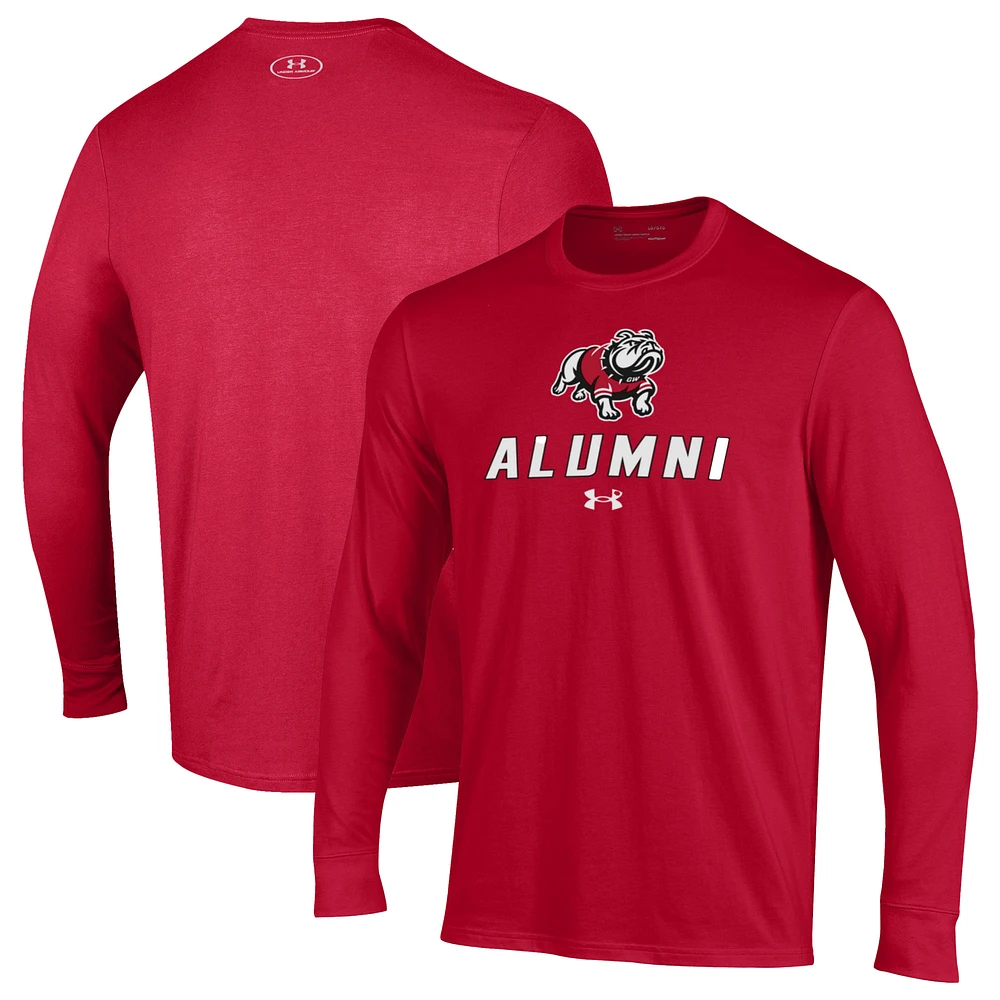 Men's Under Armour Gardner-Webb Bulldogs Alumni Performance Long Sleeve T-Shirt