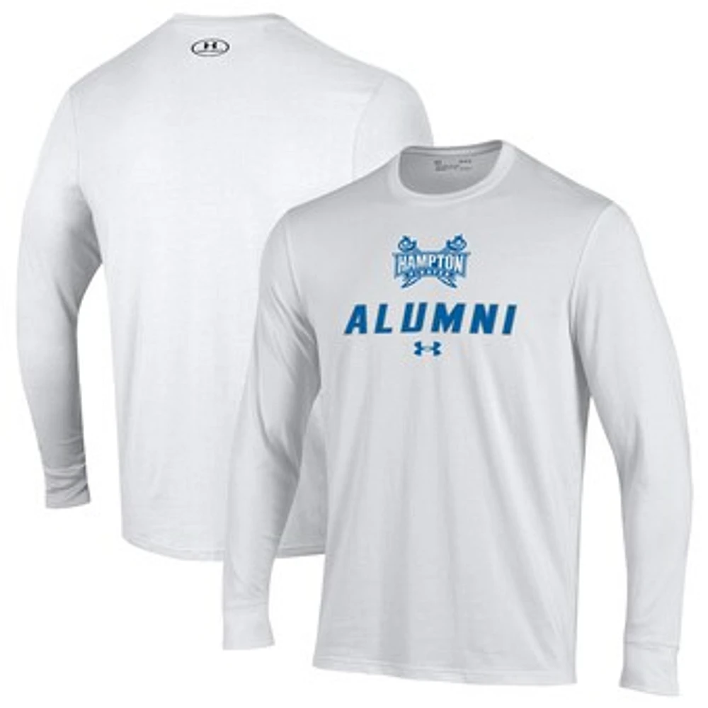 Men's Under Armour Hampton Pirates Alumni Performance Long Sleeve T-Shirt