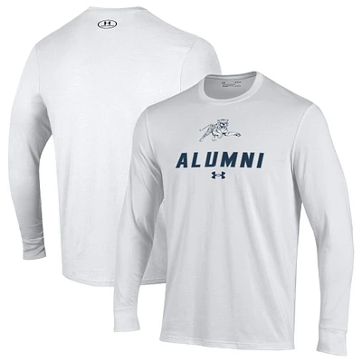 Men's Under Armour Jackson State Tigers Alumni Performance Long Sleeve T-Shirt