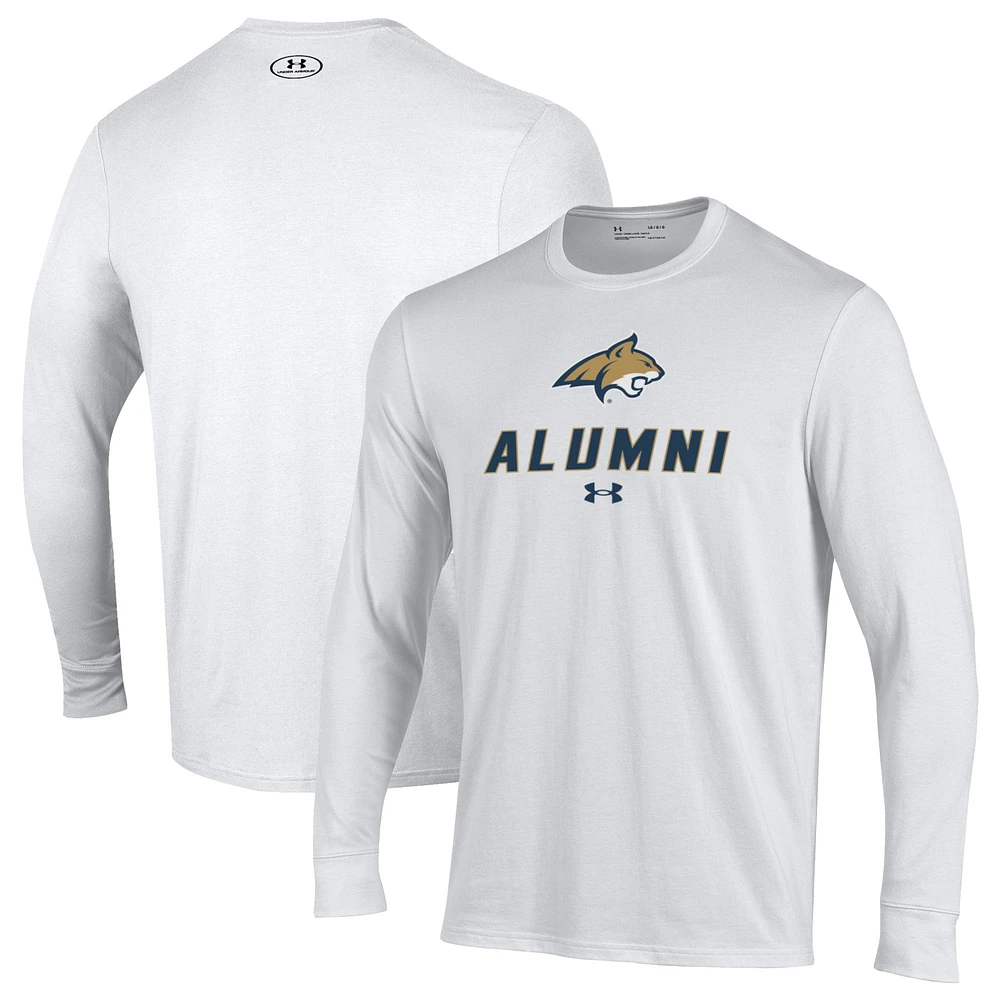 Men's Under Armour Montana State Bobcats Alumni Performance Long Sleeve T-Shirt