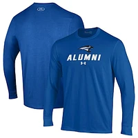 Men's Under Armour Royal Saint Francis Cougars Alumni Performance Long Sleeve T-Shirt