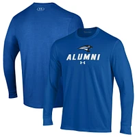 Men's Under Armour Royal Saint Francis Cougars Alumni Performance Long Sleeve T-Shirt