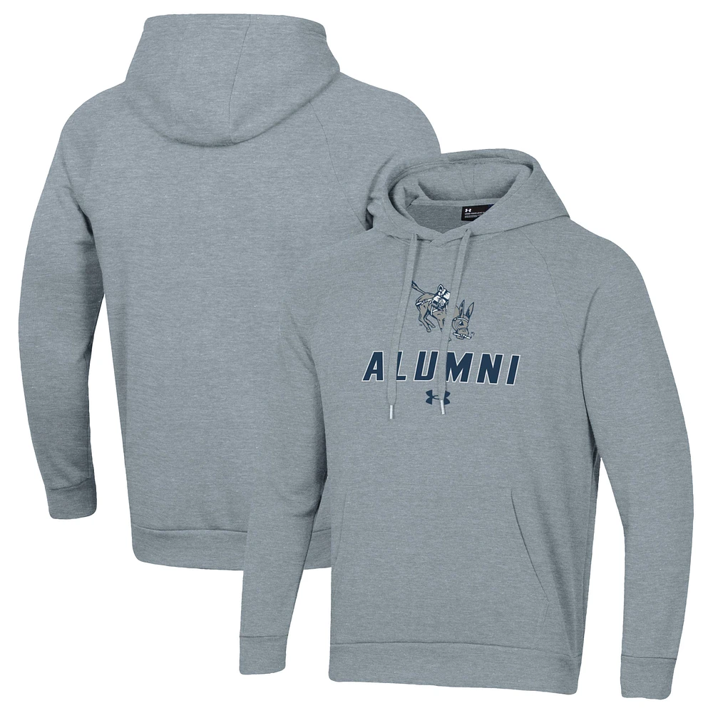 Men's Under Armour Colorado School of Mines Orediggers Alumni Rival Fleece Pullover Hoodie