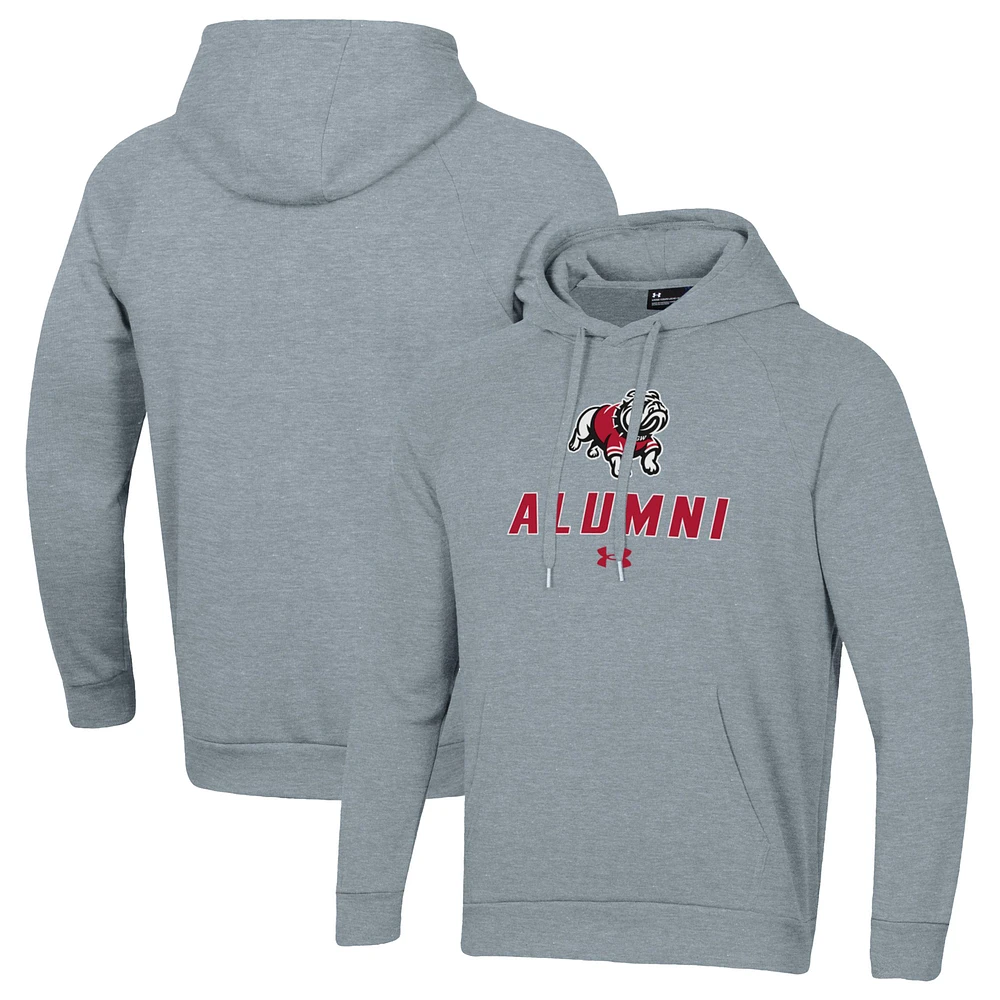Men's Under Armour Gardner-Webb Bulldogs Alumni Rival Fleece Pullover Hoodie