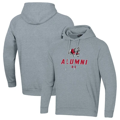 Men's Under Armour Gardner-Webb Bulldogs Alumni Rival Fleece Pullover Hoodie