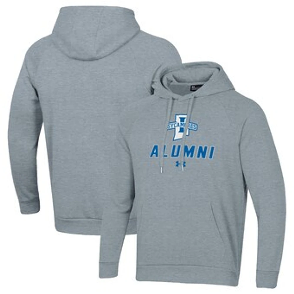 Men's Under Armour Indiana State Sycamores Alumni Rival Fleece Pullover Hoodie