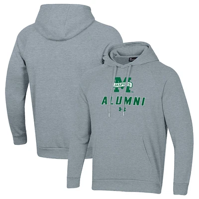 Men's Under Armour Manhattan Jaspers Alumni Rival Fleece Pullover Hoodie