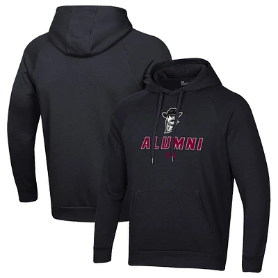 Men's Under Armour Black New Mexico State Aggies Alumni Rival Fleece Pullover Hoodie