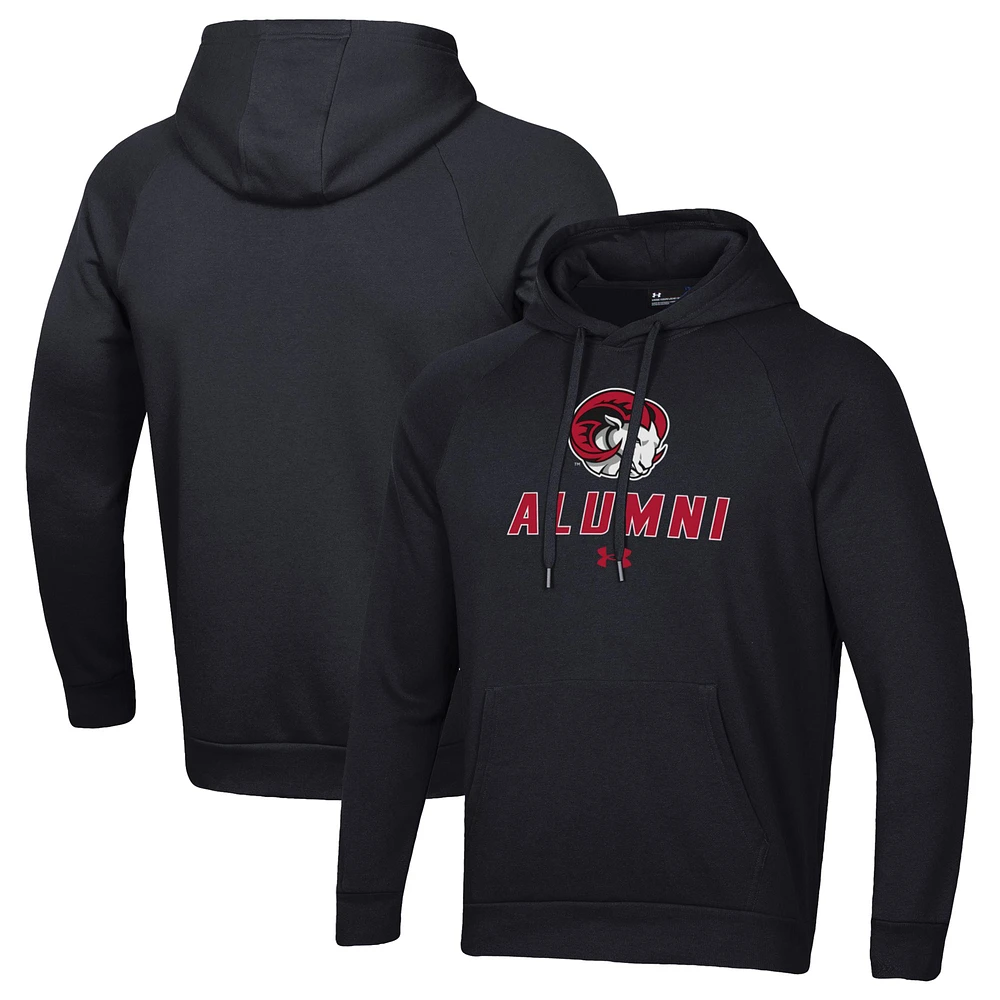 Men's Under Armour Winston-Salem State Rams Alumni Rival Fleece Pullover Hoodie