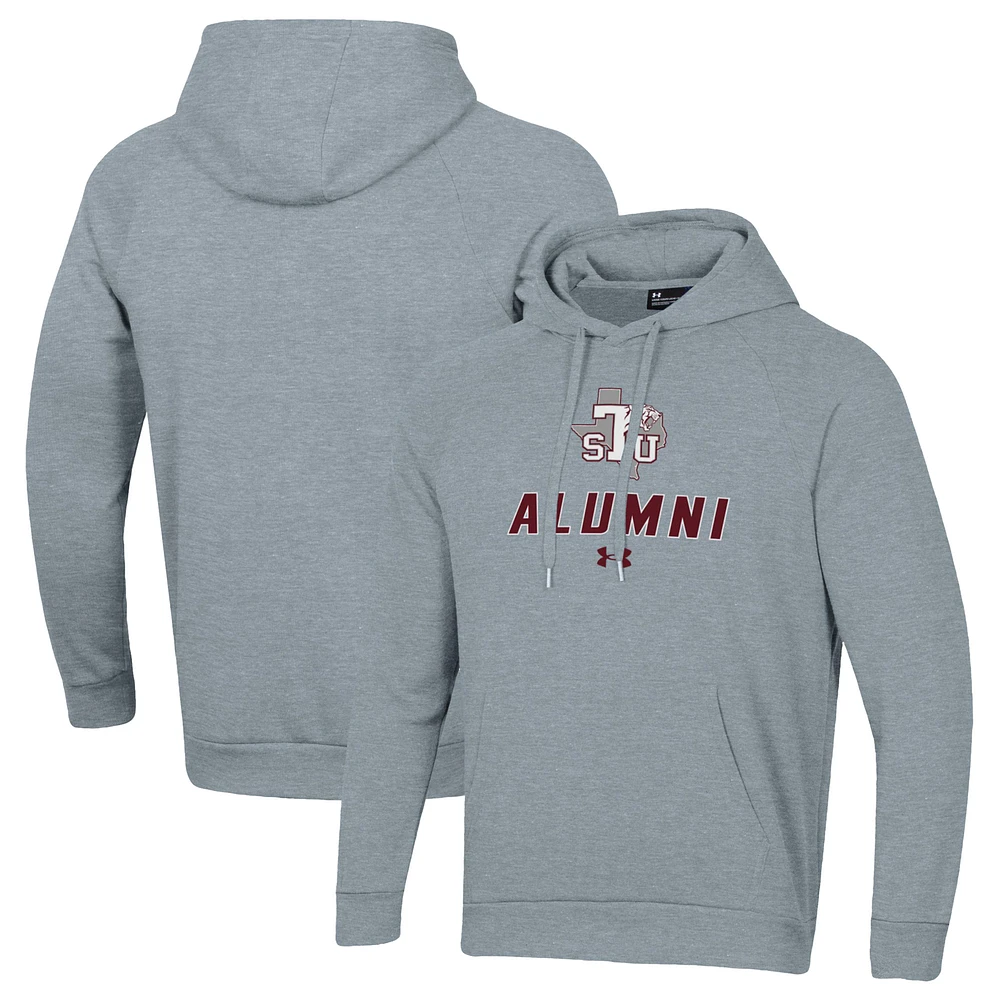 Men's Under Armour Texas Southern Tigers Alumni Rival Fleece Pullover Hoodie