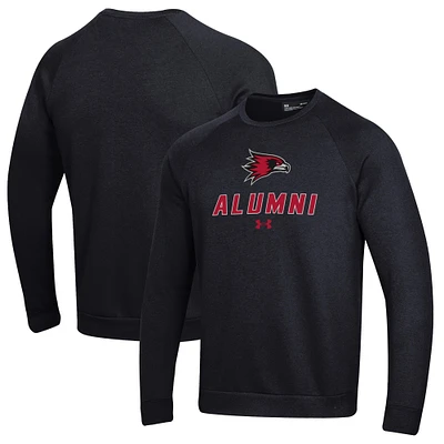Men's Under Armour SEMO Redhawks Alumni Rival Raglan Fleece Pullover Sweatshirt