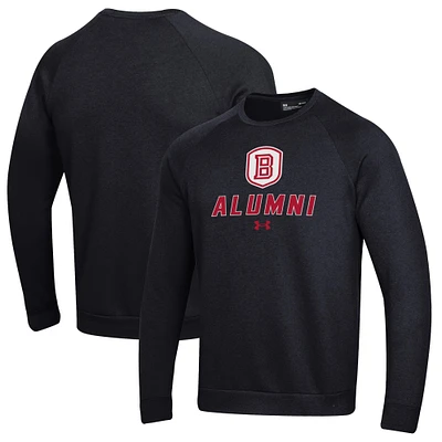 Men's Under Armour Bradley Braves Alumni Rival Fleece Pullover Sweatshirt