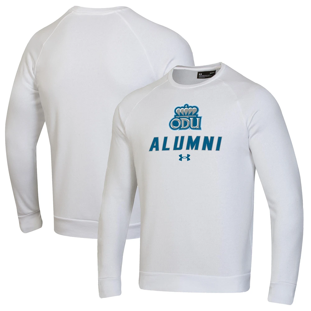 Men's Under Armour Old Dominion Monarchs Alumni Rival Fleece Pullover Sweatshirt