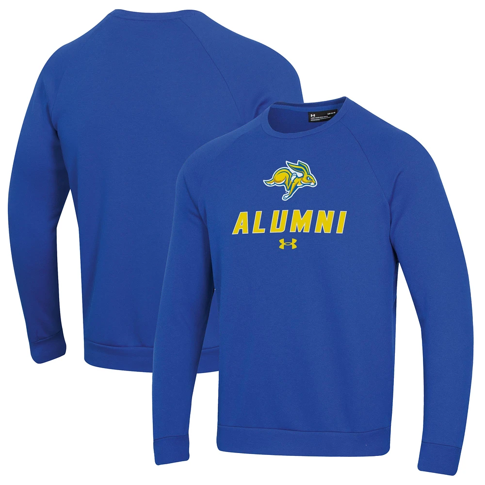 Men's Under Armour South Dakota State Jackrabbits Alumni Rival Fleece Pullover Sweatshirt