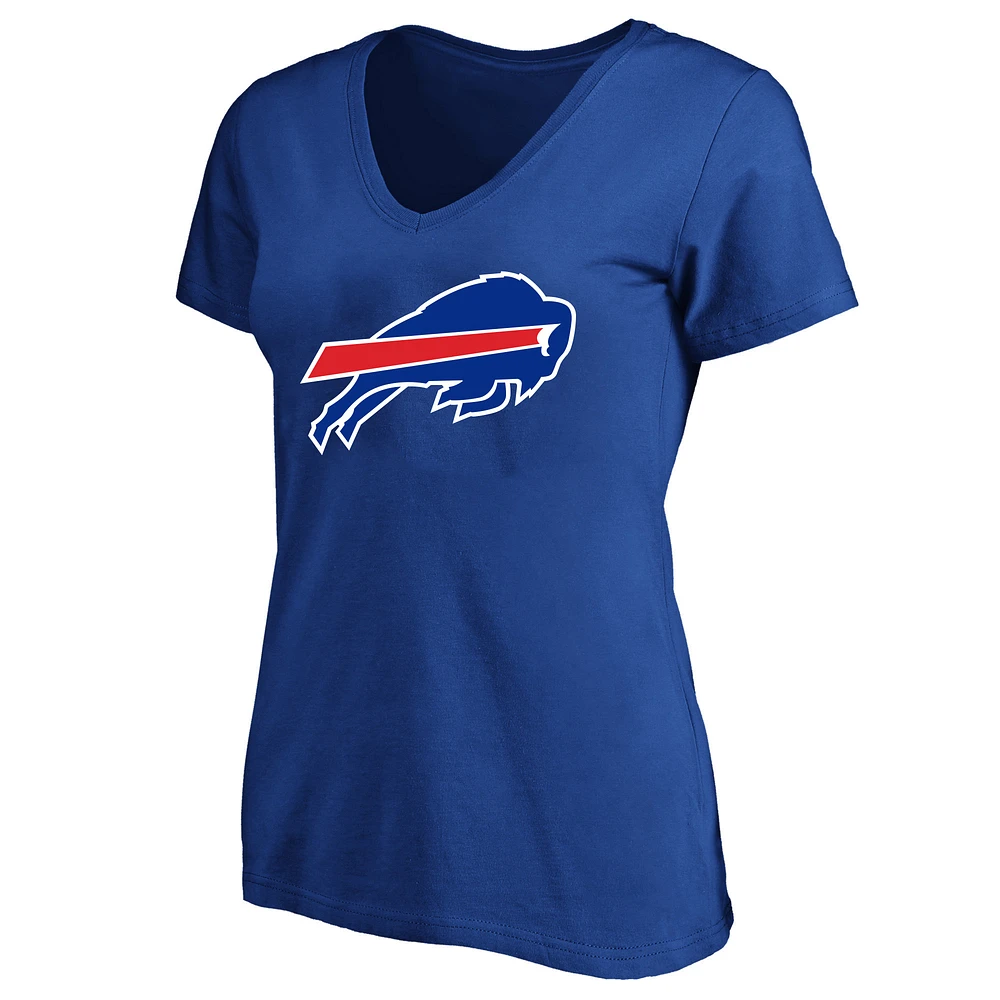 Women's Fanatics Royal Buffalo Bills Plus Size V-Neck T-Shirt