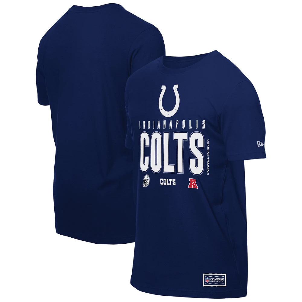Men's New Era Royal Indianapolis Colts 2025 NFL Training Camp T-Shirt
