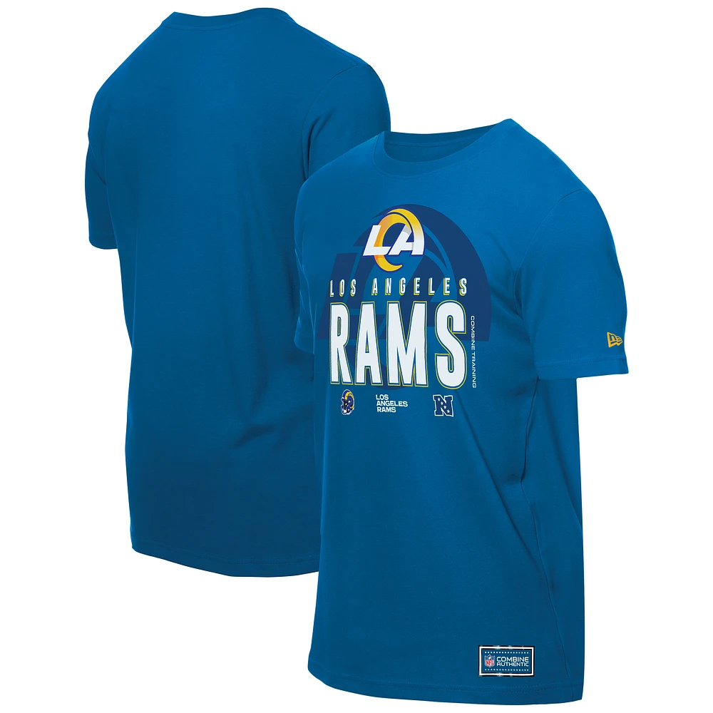 Men's New Era Royal Los Angeles Rams 2025 NFL Training Camp T-Shirt