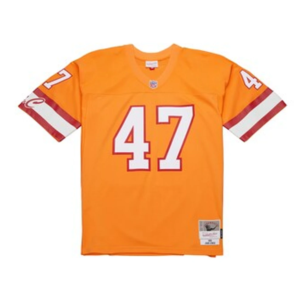 Men's Mitchell & Ness John Lynch Orange Tampa Bay Buccaneers 1993 Legacy Replica Jersey