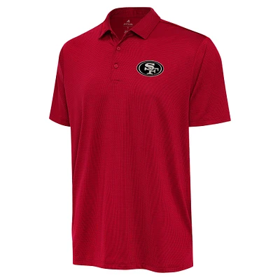 Men's Antigua  Scarlet San Francisco 49ers Ellipse Performance Polo