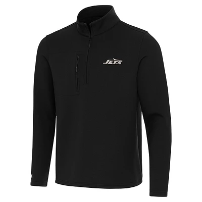 Men's Antigua New York Jets Insider Quarter-Zip Jacket