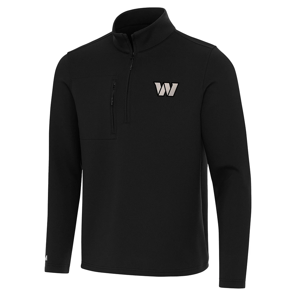 Men's Antigua Washington Commanders Insider Quarter-Zip Jacket