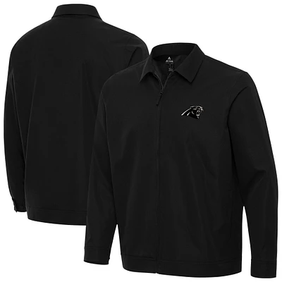 Men's Antigua Carolina Panthers Pivot Full-Zip Jacket