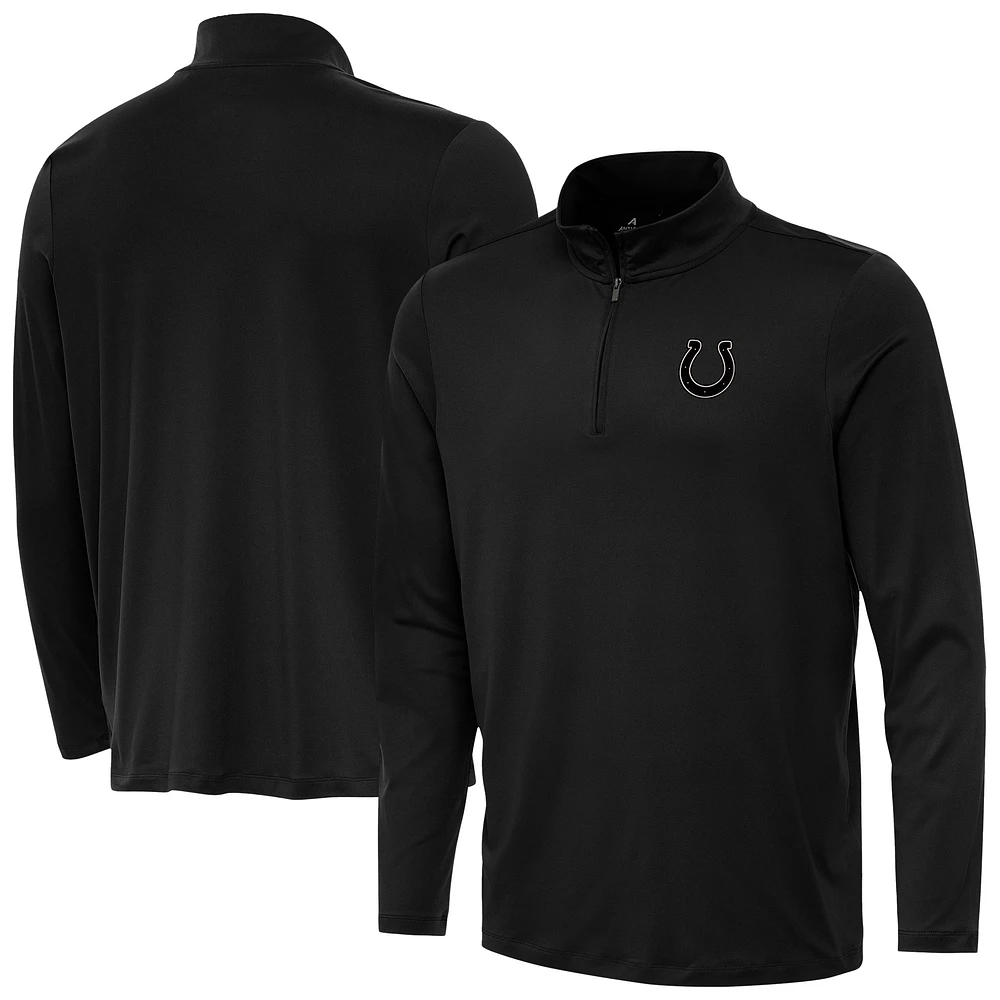 Men's Antigua Indianapolis Colts Reprocess Quarter-Zip Top