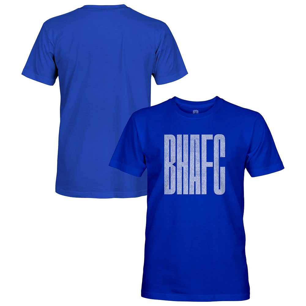 Men's 1863FC Blue Brighton and Hove Albion Wordmark T-Shirt