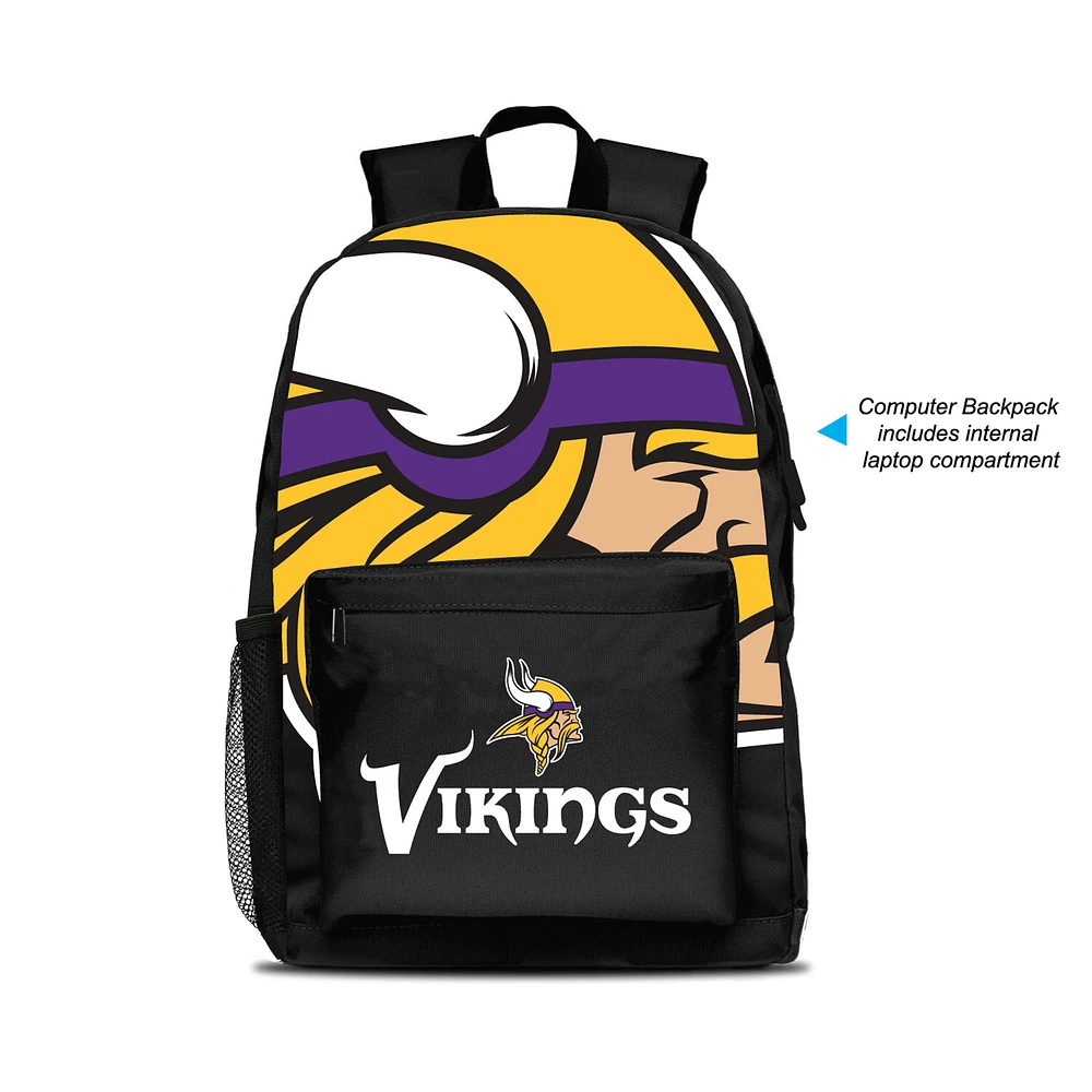 Minnesota Vikings MOJO Large Logo Fan Backpack
