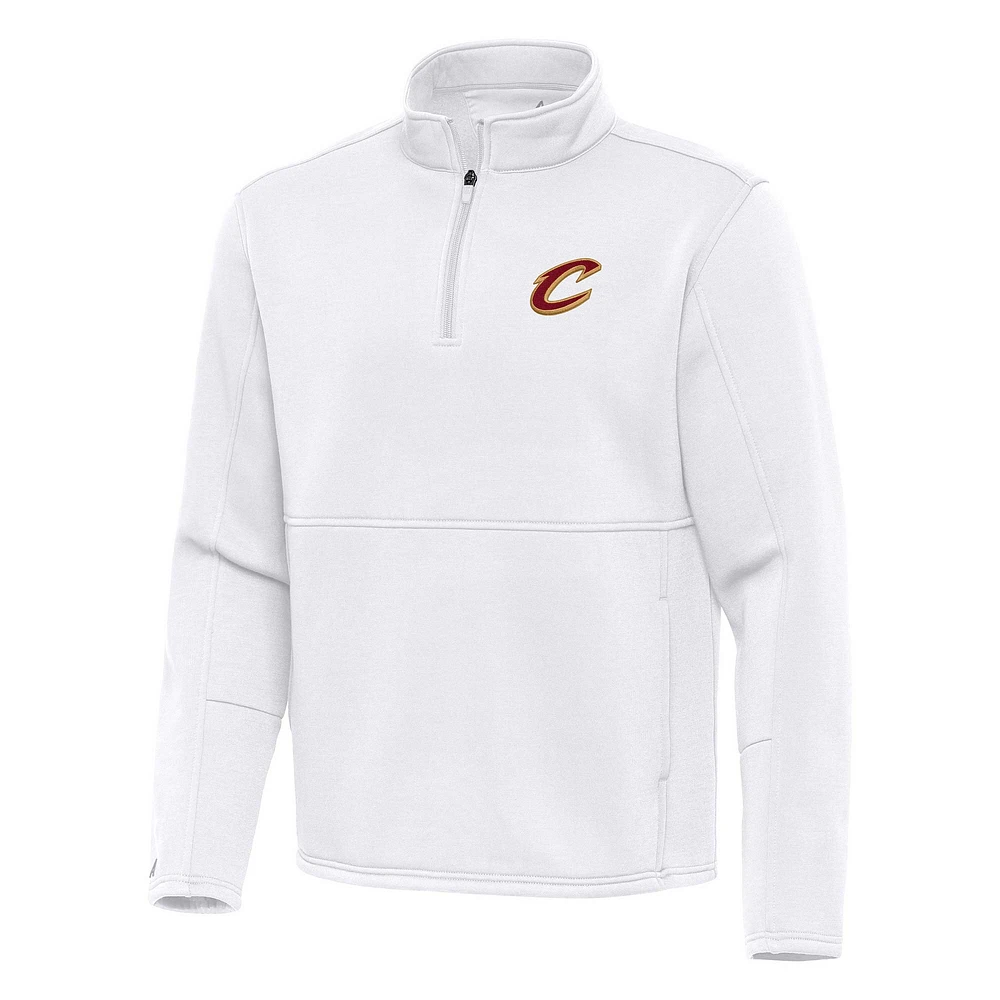Men's Antigua Cleveland Cavaliers Twist Quarter-Zip Pullover Top