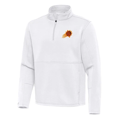 Men's Antigua Phoenix Suns Twist Quarter-Zip Pullover Top