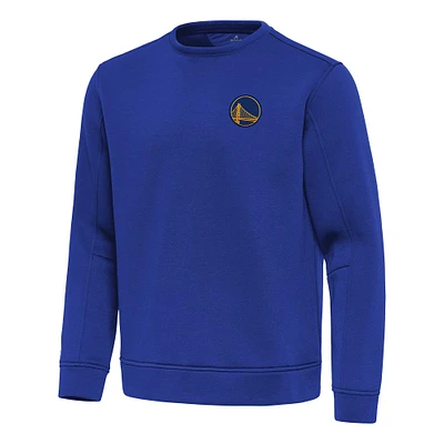 Men's Antigua Royal Golden State Warriors Relevant Pullover Sweatshirt