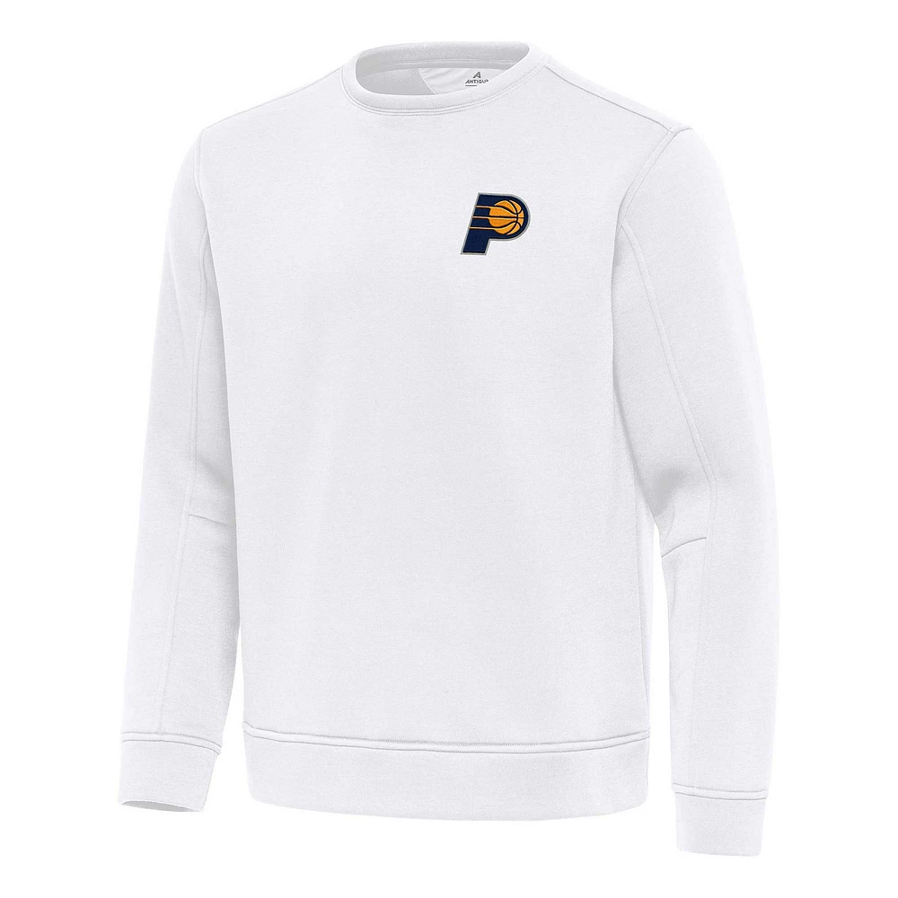 Men's Antigua Indiana Pacers Relevant Pullover Sweatshirt